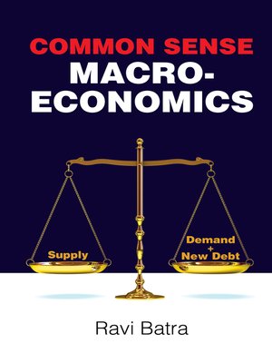 cover image of Common Sense Macroeconomics